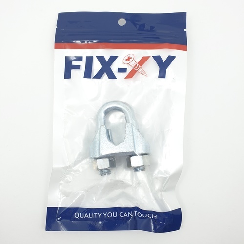 FIX-XY กิ๊บจับลวดสลิง5/8 รุ่น EQ-009-L (1ชิ้น/แพ็ค)