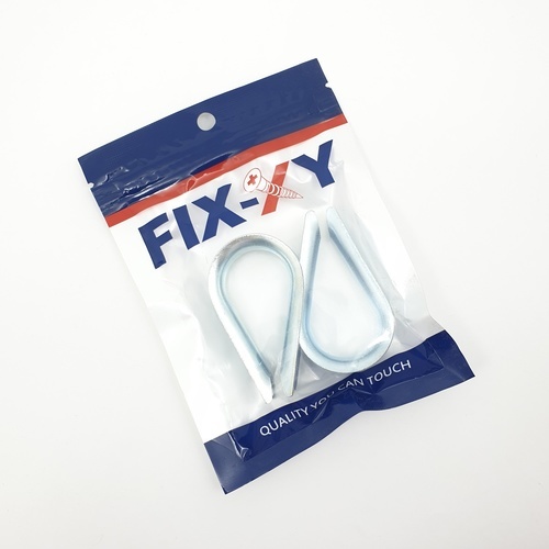 FIX-XY ปลอกสลิง 6.8x3.9x1.3cm. รุ่น ES-004-M (2ชิ้น/แพ็ค)