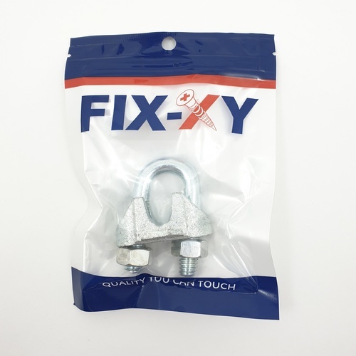 FIX-XY กิ๊บจับลวดสลิง1/2 รุ่น EQ-007-M (1ชิ้น/แพ็ค)