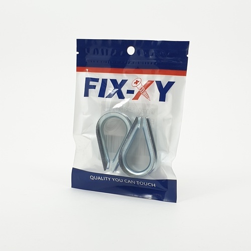 FIX-XY ปลอกสลิง 5.8x3.5x1.2cm. รุ่น ES-003-M (2ชิ้น/แพ็ค)