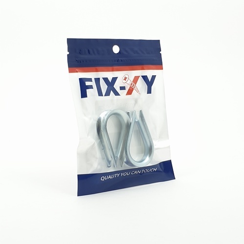 FIX-XY ปลอกสลิง 5.8x3.5x1.2cm. รุ่น ES-003-M (2ชิ้น/แพ็ค)