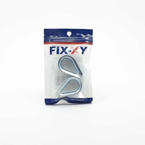 FIX-XY ปลอกสลิง 4.8x3.1x1cm. รุ่น ES-002-S (2ชิ้น/แพ็ค)