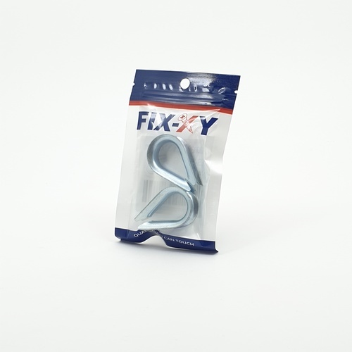 FIX-XY ปลอกสลิง 4.8x3.1x1cm. รุ่น ES-002-S (2ชิ้น/แพ็ค)