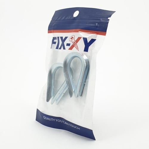 FIX-XY ปลอกสลิง 4.7x3x1cm. รุ่น ES-001-S (2ชิ้น/แพ็ค)