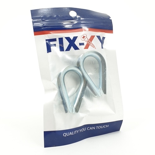 FIX-XY ปลอกสลิง 4.7x3x1cm. รุ่น ES-001-S (2ชิ้น/แพ็ค)