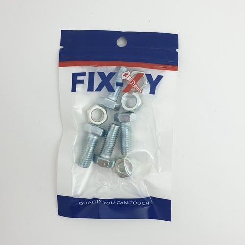 สกรูเกลียวมิล 3/8x1 รุ่น EF-008 (4ชิ้น/แพ็ค) FIX-XY