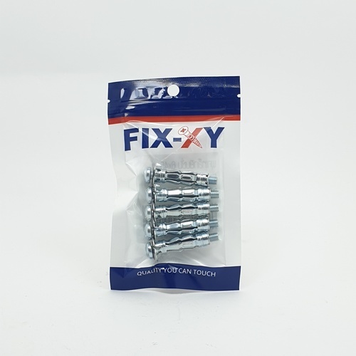 FIX-XY พุกเหล็กยิบซั่ม 6x45mm. (5ชิ้น/แพ็ค)  EI-011 