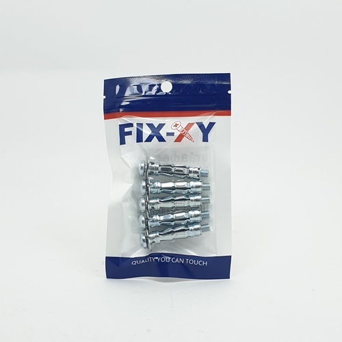 พุคเหล็กยิบซั่ม 6x45mm. รุ่น EI-011 (5ชิ้น/แพ็ค) FIX-XY