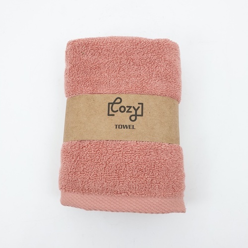 COZY ผ้าขนหนู รุ่น BQ006-COR ขนาด 34x75 ซม. สีโครอล