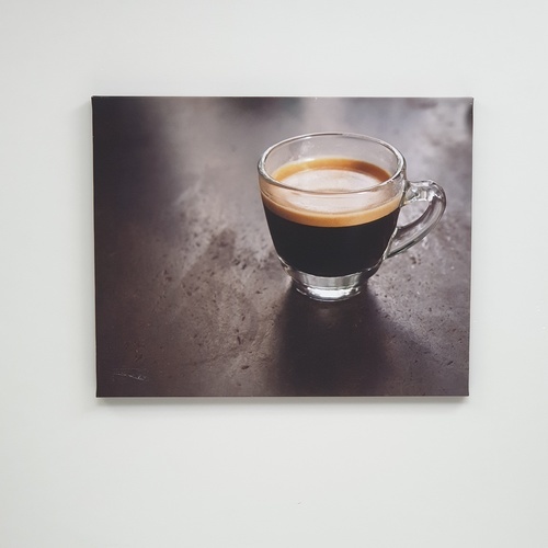 NICE รูปภาพพิมพ์ผ้าใบ Coffee Shop ขนาด 40x50ซม. (ก.xส.) C5040-2 