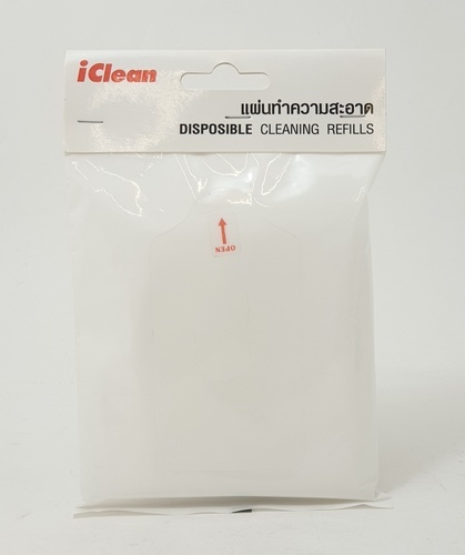 ICLEAN แผ่นทำความสะอาด ขนาด 30×30×1 ซม. รุ่น JYM044 สีขาว