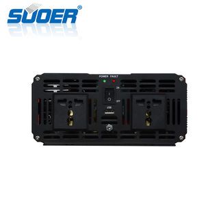 SUOER  เครื่องแปลงไฟ Pure sine wave   Inverter 12V รุ่น FPC-2000V/A