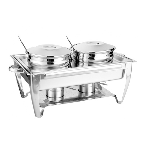 KOCH KITCHEN อ่างอุ่นซุปสเตนเลสหม้อคู่ 6.5 ลิตร 64×36×33 ซม. JAPAH