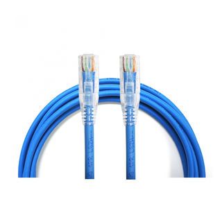 LINKสายแลน สายพ่วง CAT 6  RJ45  5 M.รุ่น US-5105LZ-4  สีฟ้า