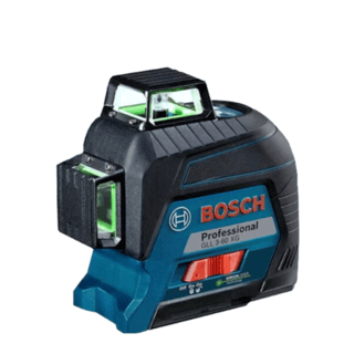 BOSCH เครื่องวัดระดับเลเซอร์3เส้น60ม. แสงสีเขียว GLL3-60XG