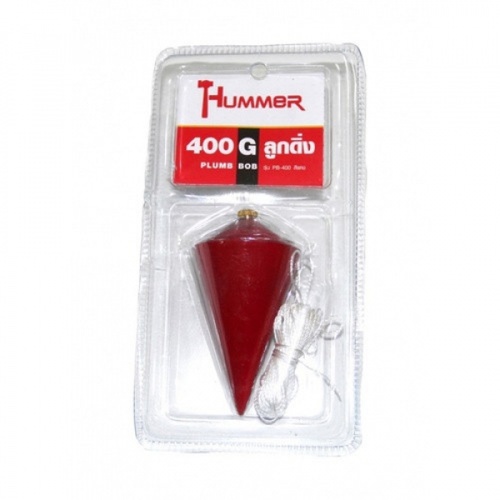 HUMMER ลูกดิ่ง ขนาด 400กรัม รุ่น PB-400 สีแดง