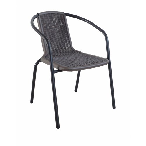 SUMMER SET เก้าอี้หวายเทียม SC039 ขนาด 54x57x74 ซม. สีนํ้าตาล