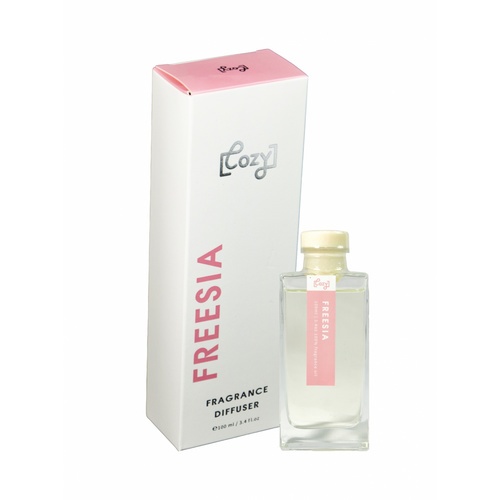 COZY ก้านไม้หอมปรับอากาศ กลิ่น Freesia ขนาด 100 ml.