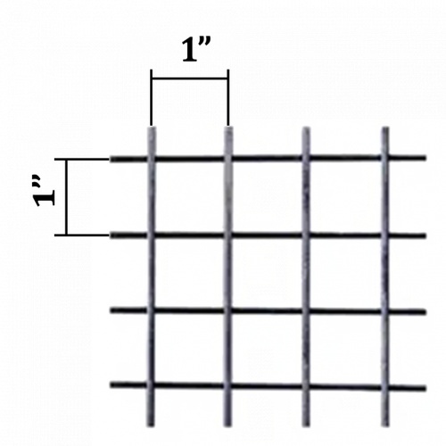 ปืนใหญ่  ตาข่ายสี่เหลี่ยม SQ-22-1 ตาห่าง 1/2นิ้ว ขนาด 0.90x10เมตร