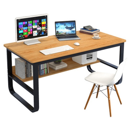 SMITH โต๊ะทำงาน รุ่น HD004 ขนาด 60X120X73ซม. สีไม้ลูกแพร์