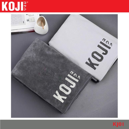 KOJI ผ้าเช็ดหน้า ขนาด 35×75×0.4ซม. รุ่น KJ01 สีขาว