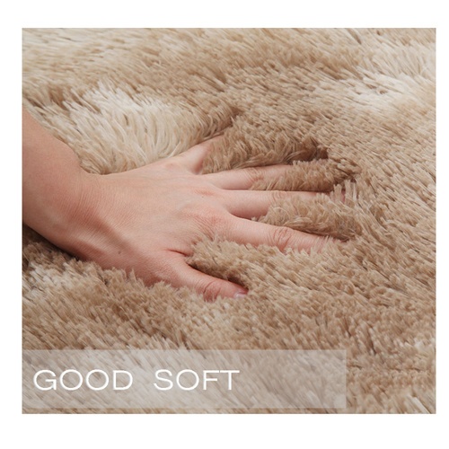 COZY พรมปูพื้นขนมิ้ง รุ่น CARA-BW ขนาด 100x150x1.2ซม. สีน้ำตาล