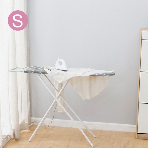 SAKU โต๊ะรีดผ้าโครงเหล็ก ขนาด 30x90x48-78 ซม.(12×36นิ้ว) คละสี ปรับความสูงได้ 6 ระดับ 3612HTW 