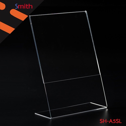 SMITH ป้ายอะคริลิคเอ5 L-Shape แนวตั้ง รุ่น SH-A5SL ขนาด 15x21cm