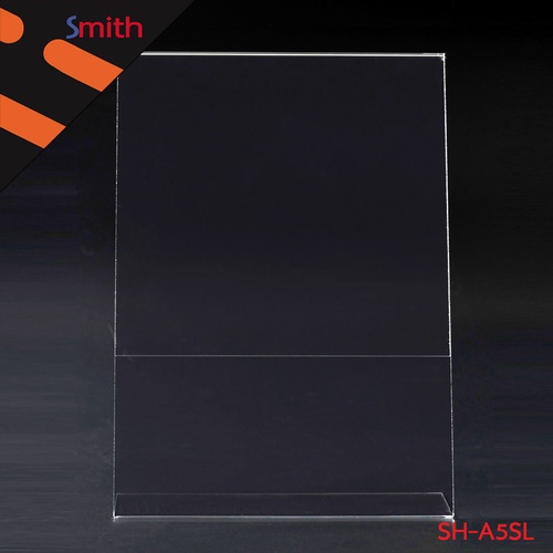 SMITH ป้ายอะคริลิคเอ5 L-Shape แนวตั้ง รุ่น SH-A5SL ขนาด 15x21cm