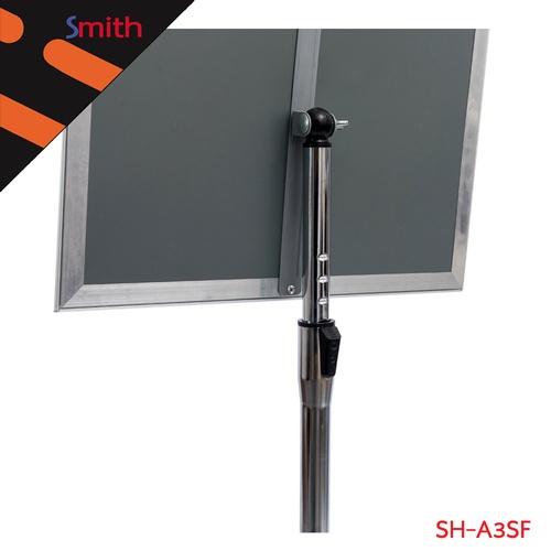 SMITH บอร์ดเสียบกระดาษขนาดเอ3  SH-A3SF (ฐาน25cm) ปรับระดับได้ 70-120 cm.