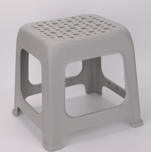 เก้าอี้พลาสติก รุ่น ZAJX001-DGY ขนาด 31x33.5x31 cm สีเทาเข้ม