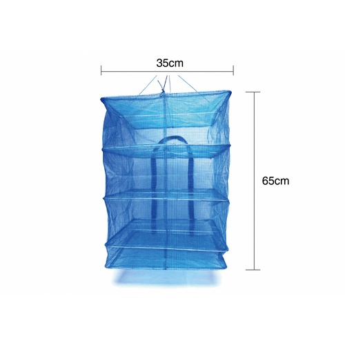 Catcher มุ้งตากอาหาร ทรงสี่เหลี่ยม3ชั้น ขนาด35x35x65ซม