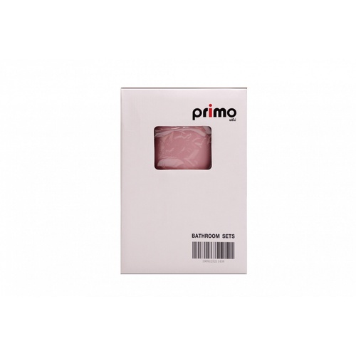 Primo ชุดอุปกรณ์ในห้องน้ำ 6 ชิ้น รุ่น EDJJ01-PK   สีชมพู