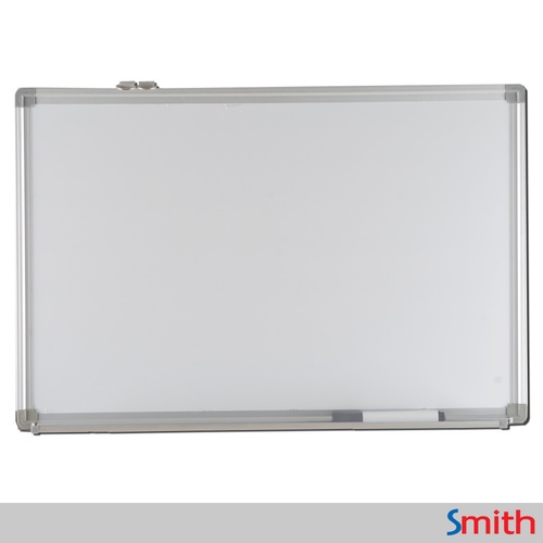 SMITH กระดานไวท์บอร์ดแขวนผนัง GBB-3045 ขนาด 30x45x3ซม. สีขาว