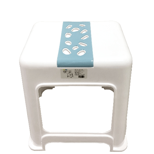 GOME เก้าอี้พลาสติก  ZH014-WBU สีขาว