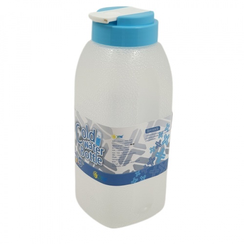 GOME ขวดน้ำพลาสติก 750 ML. 8.3X8.3X20.5 ซม. K259-BU สีฟ้า