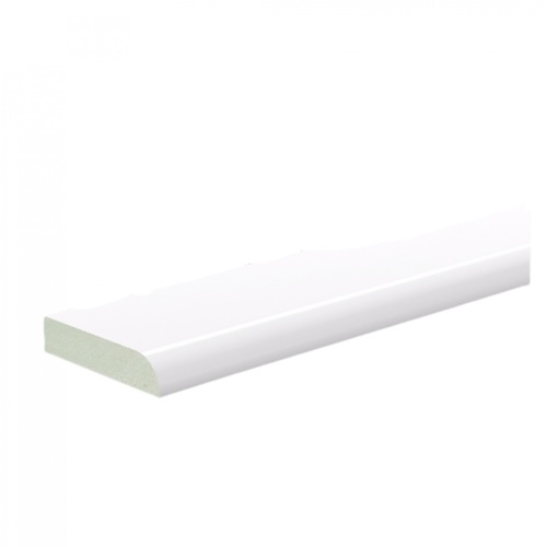 GREAT WOOD ไม้มอบ PVC  FCM-0406A (WH05) 40x18x2700มม.สีขาว