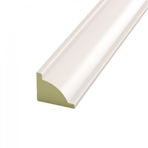 GREAT WOOD ไม้ับัวครอบมุม PVC  FCN-0183A (WH05)  18x15x2700มม. สีขาว