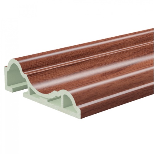 GREAT WOOD ไม้บัววงกบประตู PVC  FCM-K80 (CH02)  80x16x2700มม. สีเชอร์รี