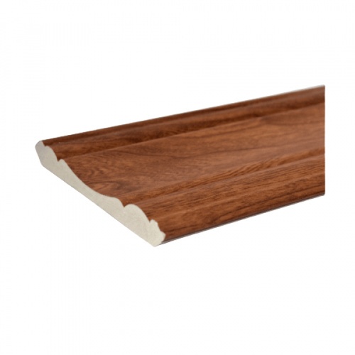 GREAT WOOD ไม้บัวบน PVC  FCN-03020 (CH02) 100x13.5x2700มม.สีเชอร์รี