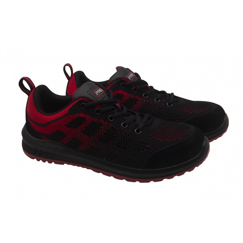 PROTX รองเท้าเซฟตี้ # 40 รุ่น TSS-PU006-0340  ดำ-แดง