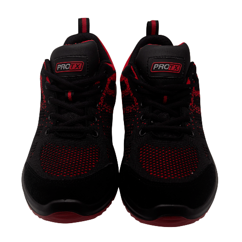 PROTX รองเท้าเซฟตี้ # 43 รุ่น TSS-PU006-0343 ดำ-แดง