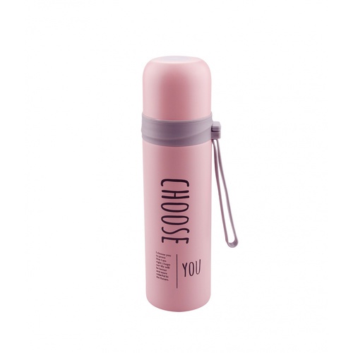 LAMAYON กระบอกน้ำเก็บอุณหภูมิ ARI รุ่น CP09 450ML สีชมพู