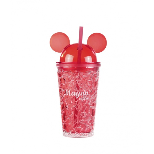 LAMAYON แก้วน้ำแข็งพลาสติก Mickey รุ่น CP10 500ML สีแดง