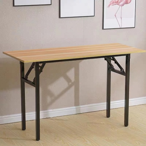 TABIO โต๊ะพับอเนกประสงค์ ลายไม้  รุ่น FT15075 ขนาด 150×75×73 ซม. สีไม้