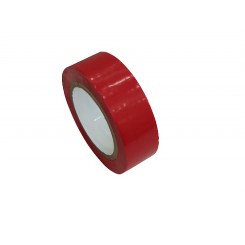 SHUSHI เทปพันสายไฟทั่วไป ¾” 0.18mm ยาว 10m รุ่น SS1993-103 red