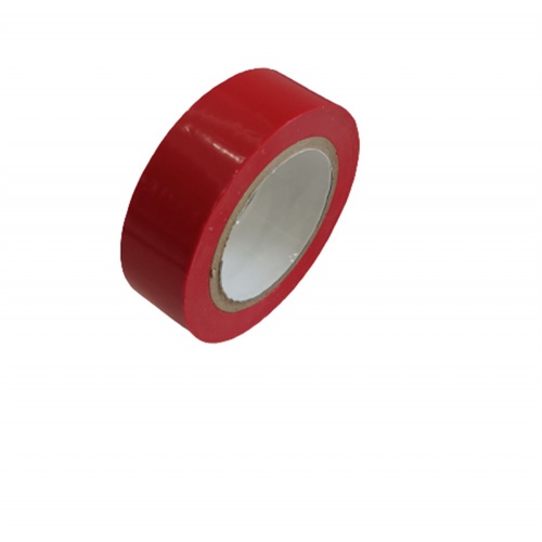 SHUSHI เทปพันสายไฟทั่วไป ¾” 0.18mm ยาว 10m รุ่น SS1993-103 red