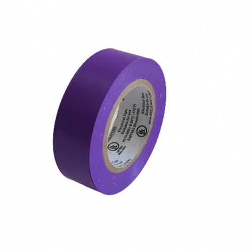 SHUSHI เทปพันสายไฟทั่วไป 3/4” 0.18mm ยาว 10m   รุ่น SS1993-109 purple