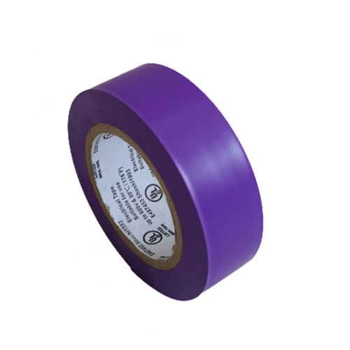 SHUSHI เทปพันสายไฟทั่วไป 3/4” 0.18mm ยาว 10m   รุ่น SS1993-109 purple