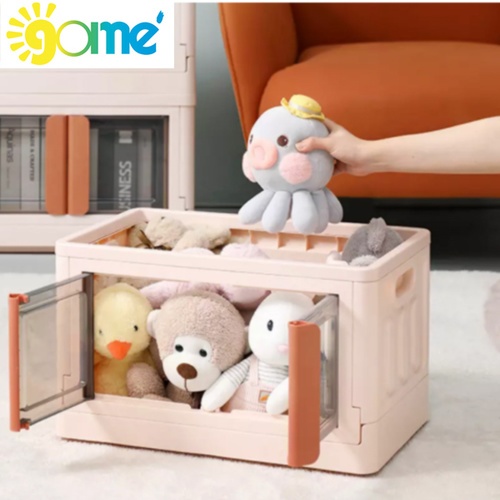 GOME กล่องพับได้บานเปิด รุ่น 14328 ขนาด 40x64x37 ซม.(72L) สีขาว